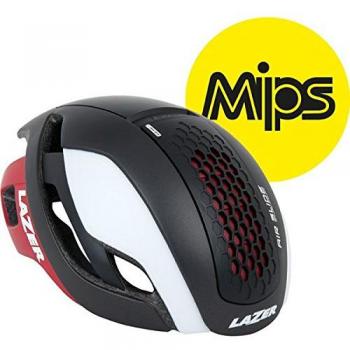 Lazer Casco Ciclismo 2018 Bullet MIPS Negro-Blanco-Rojo