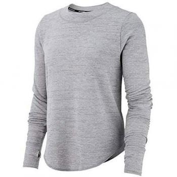 NIKE W NK SPHR ELMNT Top Crew Sudadera, Mujer, Particle Grey/Grey Fog/Reflective silv, XL