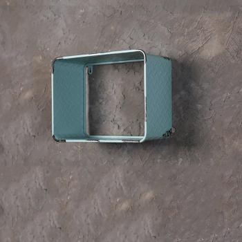 Estantes de pared decorativo de la vendimia industriales demadera laminados forjado estantes de hierro sólido
