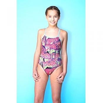 Maru Girls Neon Giraffe Swimsuit Size 30