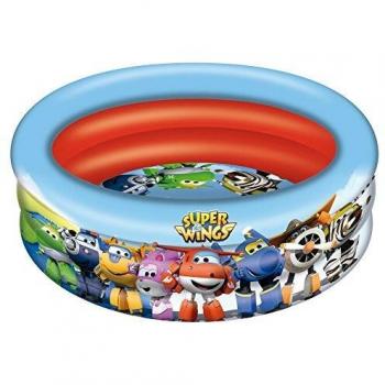 Super Wings - Piscina 3 aros, 150 cm diámetro