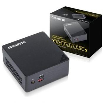 Gigabyte GB-BSI3HAC-6100 BGA1356 2.3GHz i3-6100U Negro PC/estación de trabajo barebone - Barebón