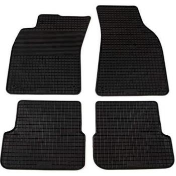 vidaXL Juego Alfombrillas de Coche a Medida Goma 4 Piezas Esterillas Alfombras