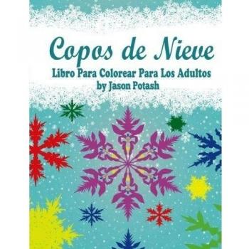 Copos de Nieve Libro Para Colorare Para Los Adultos