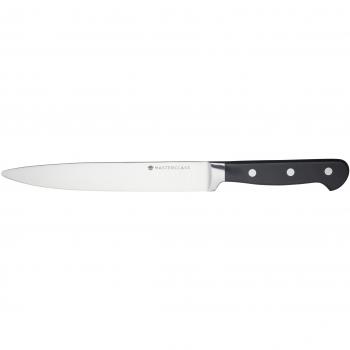 MasterClass - Cuchillo de Cocina para Trinchar Carne, Punta Redondeada, Acero Inoxidable, 20cm