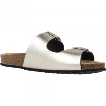 Sandalia marca Geox para mujer en color oro