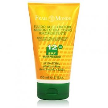 Crema solar corporal acelerador bronceado SPF 12 150 ml de crema - Frais Monde