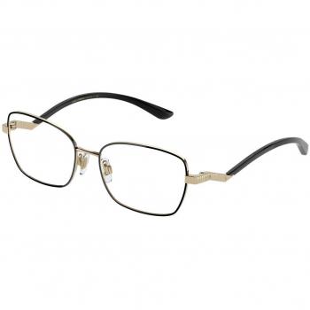 Dolce & Gabbana DG1334 1334 Armazones para Mujer Dorados, Lentes Recetados Para Mujer Dorados, Gafas Recetadas para Mujer Dorados