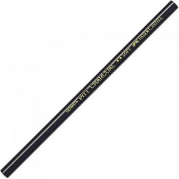 Lápiz Faber-Castell Pitt Charcoal Carbón (6 Unidades)
