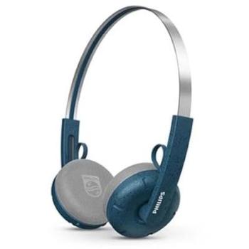Auriculares Inalámbricos Philips TAH2000TL/00 Bluetooth 5.4, Diadema Supraaural, Color Verde Azulado, Micrófono Integrado, Tiempo de Reproducción de 26 Horas