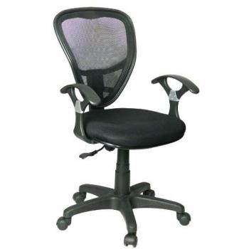 460B11003 - Silla Oficina Casandra Ng/Gris Con Br
