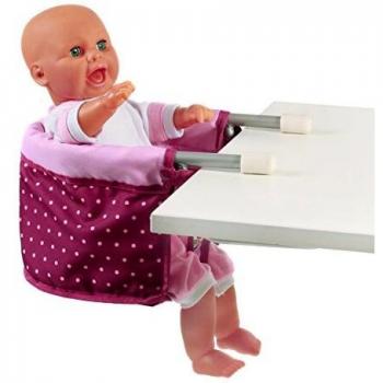 Asiento de Mesa para Muñecas Bayer Chic 2000 con Lunares Mora