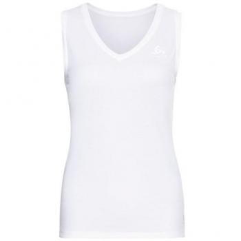Camiseta Interior Sin Mangas Odlo Active F-Dry Light Eco para Mujer - Color Blanco - Talla S