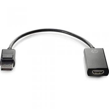 HP 2JA63AA adaptador de cable de vídeo DisplayPort HDMI tipo A