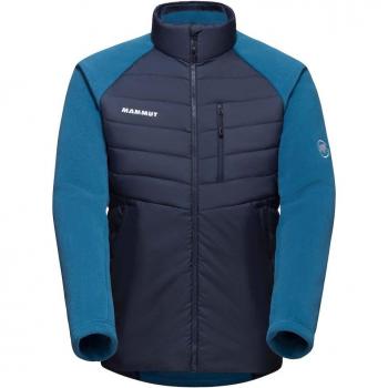 Chaqueta de montaña para hombre Mammut INNOMINATA HYBRID azul claro y oscuro, talla M