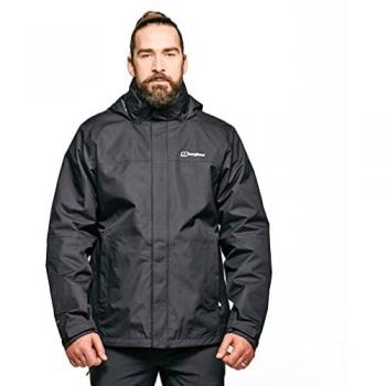 Berghaus Men's RG Alpha 2.0 Gemini 3-in-1 Waterproof Jacket - Black, Size: Small