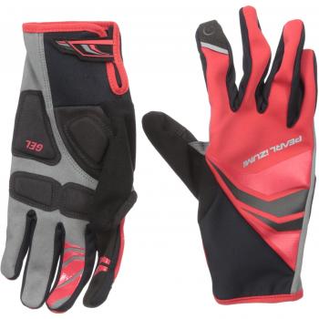 PEARL IZUMI Cyclone Guantes Largos de Gel, Hombre, Rojo, L