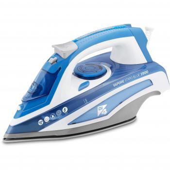 Di4 Stiro Blue 2800 Plancha de vapor con triple sistema antical y planchado vertical, Azul/Blanco