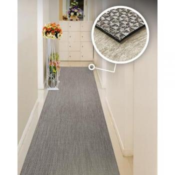 Alfombra Vinílica Resistente Tadi & Imperio 1979 - Color Marrón - 70x300 cm