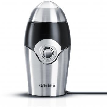 Arendo - Molinillo de café de acero inoxidable / Caffetiamo | Molinillo robusto de acero inoxidable | 180-220 W | Circuito de seguridad integrado