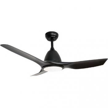 Universal Blue Alisios Ventilador de Techo con Luz y Mando 50W Negro