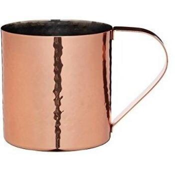 Taza Moscow Mule de acero inoxidable y cobre de 550 ml BarCraft