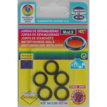 S&m JUNTA FONTANERIA TORICA ESTANQUIEDAD 5PZ S& M 9 002168 GOMA