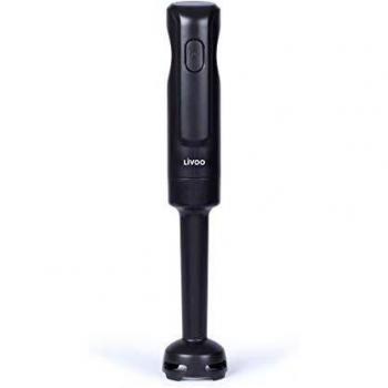 Batidora de Mano Livoo DOP213N - 300W, 2 Lames Inox, 1 Velocidad, Negro