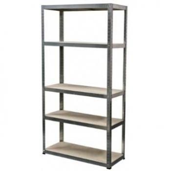 Quality ferreteria Plus M282085 - Estanteria Metalica y Madera sin Tornillos 200x100x40