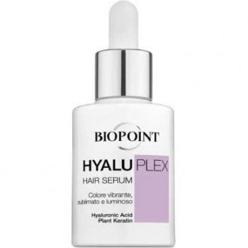 Suero Capilar Biopoint Hyaluplex 30 ml - Concentrado con Ácido Hialurónico y Queratina, Protege y Revitaliza el Cabello