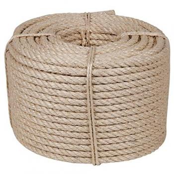 Cuerda cableada sisal 4 cabos 14 mm 100 m