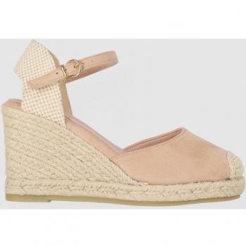 Alpargatas de cuña Chika10 New Nadia 01 beige