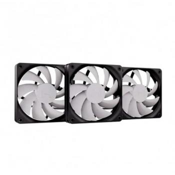 Hyte THICC FP12 Pack 3 Ventiladores Suplementarios 120mm Blancos