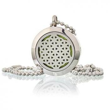 Collar difusor de aromaterapia 30mm - Flor de la Vida