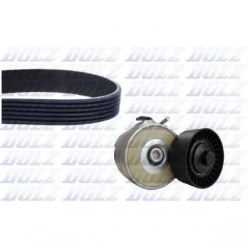 Kit de poleas DOLZ con correa de distribución SKD227A