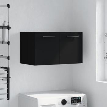 Mueble de pared negro 60x36,5x35 cm madera multicapa Vidaxl