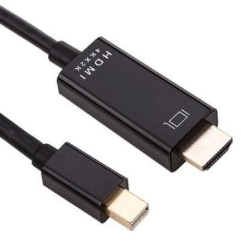 Cable de Vídeo 4K 1.8m Mini DisplayPort a HDMI 1080p FullHD 2K 4K - BeMatik