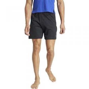 Pantalón corto adidas Yoga Training negro, 5 pulgadas, talla S, para hombre