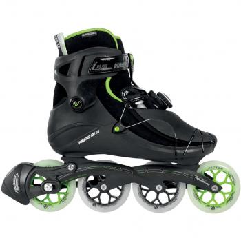 Powerslide Inlineskate Vi Flyte - Patines en línea, color negro, talla DE: 43