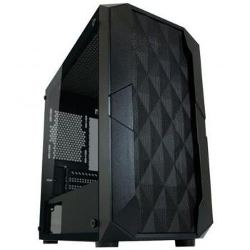 Caja de PC LC-Power Gaming 712MB Polynom_X - Micro Tower M-ATX Negra con Ventana de Cristal