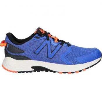 Calzado Multideporte para Hombre New Balance FTWR 410v7, Zapatillas Running Azul, Talla 41.5 EU