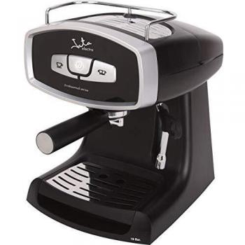 Jata CA1051 Cafetera Express con Presión de 19 bar Memoriza la Cantidad de Café Deseada Calienta Tazas Supervaporizador para Cappucino Bandeja recoge-gotas extraíble