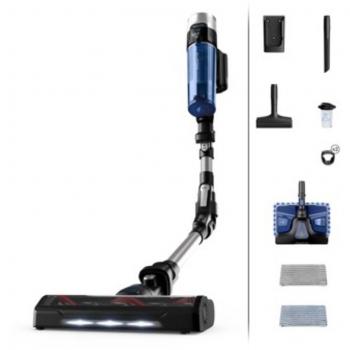 Aspiradora Inalámbrica Rowenta X-Force Flex 9.60 RH20C0, Sin Bolsa, 250 W, Capacidad 0.4 L, Seco y Húmedo, Autonomía de hasta