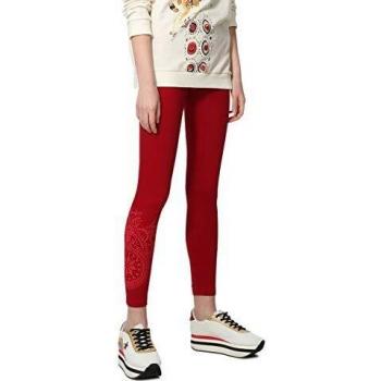 Desigual Leggings Fresia Woman, Rojo