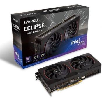 Tarjeta Gráfica Sparkle Intel Arc B570 Eclipse OC 10GB GDDR6 Ray Tracing 8K HDR PCIe 4.0