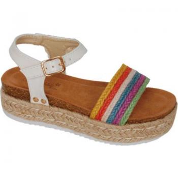 Sandalias de Niña Bubble Bobble Sandalia Plataforma Bubble para Niña C928 Color Multicolor