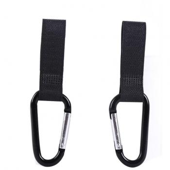 Xiangze Pinza Durable Buggy con correa ajustable fuerte gancho Clip bolsas