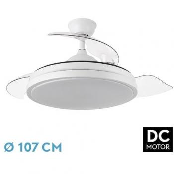 Ventilador de techo Escorpion 59W con luz Fabrilamp