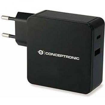 Conceptronic ALTHEA02B Interior Negro - Cargador