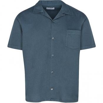Colorful Standard Regular Fit Petrol Blue Shirt XL